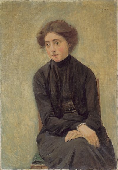 Hedwig Ruetz by Max Liebermann
